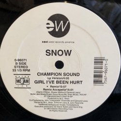 画像2: SNOW / GIRL I'VE BEEN HURT 12" E.P.