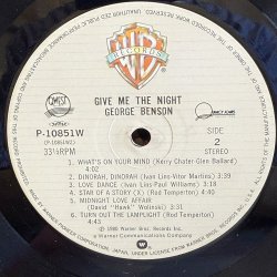 画像9: GEORGE BENSON / GIVE ME THE NIGHT 