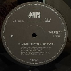 画像5: JOE PASS / INTERCONTINENTAL