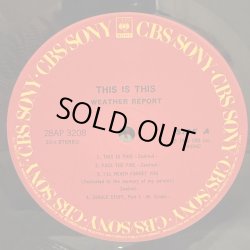 画像6: WEATHER REPORT / THIS IS THIS 