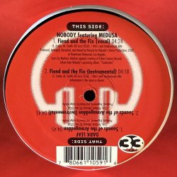 画像2: NOBODY featuring MEDUSA / Fiend and the Fix - DARK LEAF / Sounds of the Armageddon  12" E.P. 