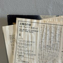 画像4: TOM WAITS / The heart of saturday Night 