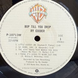 画像6: RY COODER / BOP TILL YOU DROP - バップ・ドロップ・デラックス - 
