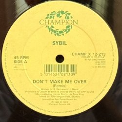 画像2: SYBIL / DON'T MAKE ME OVER  12" E.P.