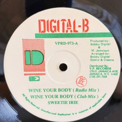 画像1:  SWEETIE IRIE / WINE YOUR BODY 12"E.P. 