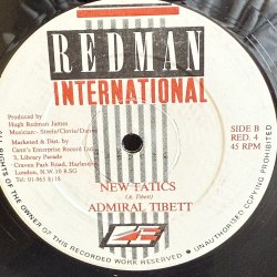 画像2: RED DRAGON / EASE OFF - ADMIRAL TIBETT / NEW TATICS 12"E.P. 
