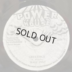 画像1: HALF PINT / GREETINGS 12" E.P. 