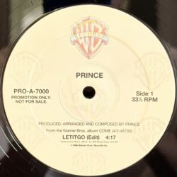 画像4: PRINCE / LETITGO  12" E.P. PROMO盤 