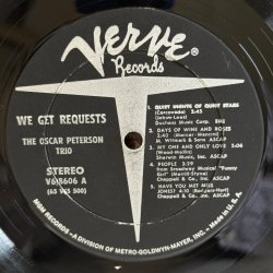 画像6: THE OSCAR PETERSON TRIO / WE GET REQUESTS 