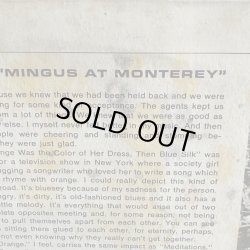 画像3: CHARLES MINGUS / MINGUS AT MONTEREY 