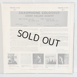 画像2: SONNY ROLLINS / SAXOPHONE COLOSSUS 