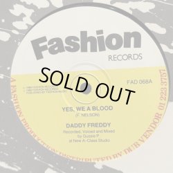 画像1: DADDY FREDDY / YES, WE ARE BLOOD  12" E.P. 