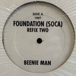 画像1: BEENIE MAN / FOUNDATION (SOCA) REFIX TWO  12" E.P. 
