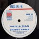 SHABBA RANKS / WUK A MAN  12" E.P. 