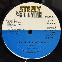 画像1: PAM HALL / LET ME TELL YOU BOY - TOUGHEST / MOTHER MAMPE  12" E.P. 