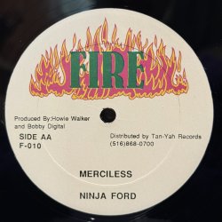 画像2: TONY TUFF / PAPERBACK NOVEL  c/w NINJA FORD / MERCILESS 12" E.P. 
