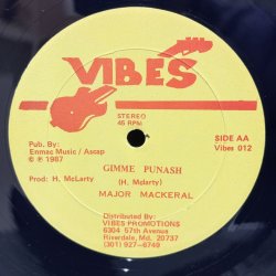 画像2: MAJOR MACKERAL / DON BON c/w GIMME PUNASH  12" E.P. 
