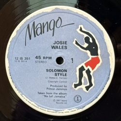 画像3: JOSIE WALES / SOLOMON STYLE 12" E.P. 
