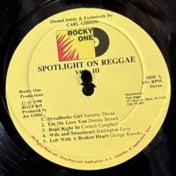 画像4: V.A. / SPOT LIGHT On Reggae VOL.3 