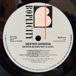画像4: DEXTER GORDON / DEXTER BLOWS HOT and COOL 