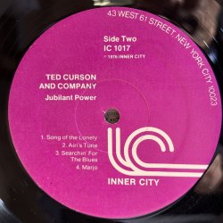 画像5: TED CURSON & COMPANY / JUBILANT POWER 
