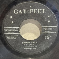 画像1: THE SAINTS / BROWN EYES - BABA BROOKS / KING SIZE