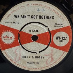 画像2: BABA BROOKS / THREE BLIND MICE - BILLY & BOBBY / WE AIN'T GOT NOTHING 