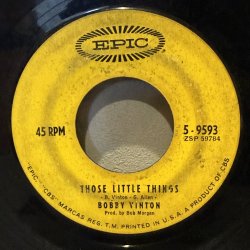 画像1: BOBBY VINTON / THOSE LITTLE THINGS -BLUE ON BLUE 