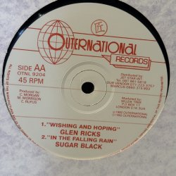 画像2: SHAKA SHAMBA / GOD CALL YOU - GLEN RICKS / WISHING AND HOPING - SUGAR BLACK / IN THE FALLING RAIN  12" E.P. 