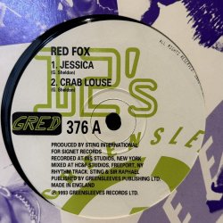 画像1: RED FOX / JESSICA c/w CRAB LOUSE  12" E.P. 