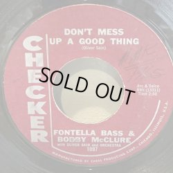画像2: FONTELLA BASS & BOBBY McCLURE / BABY, WHAT YOU WANT ME TO DO c/w DON’T MESS UP A GOOD THING