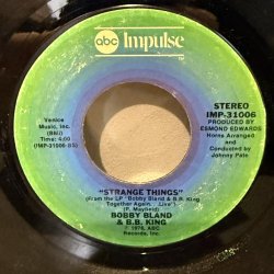画像2: BOBBY BLAND & B.B. KING / LET THE GOOD TIMES ROLL c/w STRANGE THINGS 