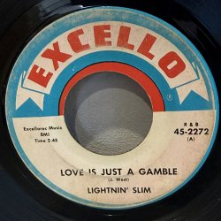 画像1: LIGHTNIN' SLIM / LOVE IS JUST A GAMBLE c/w I HATE TO SEE YOU LEAVE 
