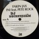  DJ DECKSTREAM Remix / INI feat. PETE ROCK -FAKIN JAX / THE BEATNUTS - PROP OVER HERE 12" E.P. 