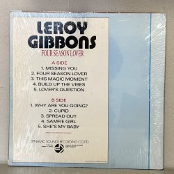 画像2: LEROY GIBBONS / FOUR SEASON LOVER