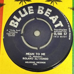 画像2: DERRICK MORGAN AND PATSY / FEEL SO FINE c/w  ROLAND ALPHONSO / MEAN TO ME (7") 