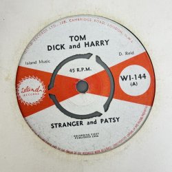 画像1: STRANGER COLE & PATSY (TODD) / TOM DICK AND HARRY c/w WE TWO HAPPY PEOPLE (7") 