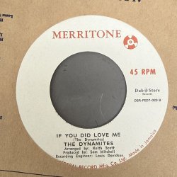 画像2: THE DYNAMITES / FOUNTAIN BLISS c/w IF YOU DID LOVE ME (7") 