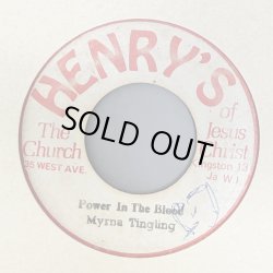 画像1: MYRNA TINGLING / POWER IN THE BLOOD c/w NO ONE EVER CARES FOR ME LIKE JESUS (7") 