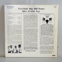 画像2: BILL EVANS / EVERYBODY DIGS BILL EVANS (LP)　
