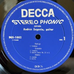 画像4: ANDRÉS SEGOVIA / ESPAÑA (LP) 