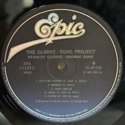 画像7: スタンリー・クラーク - ジョージ・デューク ~ STANLEY CLARKE - GEORGE DUKE / クラーク・デューク・プロジェクト ~ THE CLARKE - DUKE PROJECT (LP)