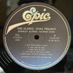 画像6: スタンリー・クラーク - ジョージ・デューク ~ STANLEY CLARKE - GEORGE DUKE / クラーク・デューク・プロジェクト ~ THE CLARKE - DUKE PROJECT (LP)