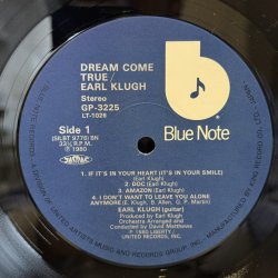 画像5: アール・クルー ~ EARL KLUGH / ドリーム・カム・トゥルー ~ DREAM COME TRUE (LP) 