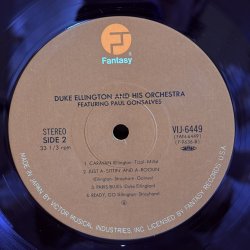 画像5: デューク・エリントン・アンド・ヒズ・オーケストラ ~ DUKE ELLINGTON AND HIS ORCHESTRA / フィーチャリング・ポール・ゴンサルヴェス / FEATURING PAUL GONSALVES (LP) 