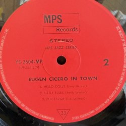 画像7: オイゲン・キケロ ~ EUGEN CICERO / キケロ・プレイズ・スタンダード ~ IN TOWN (LP) 