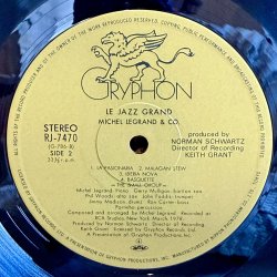 画像8: ミシェル・ルグラン＆コー ~ MICHEL LEGRAND & CO. / ル・ジャズ・グラン ~ LE JAZZ GRAND (LP)