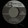 STRANGER & PATSY / DOBBY DOBSON — WORD IS WIND / CRY ANOTHER CRY (7")　