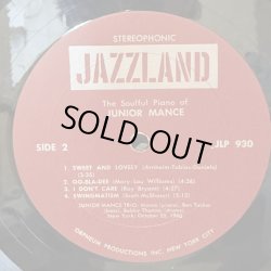画像5: ジュニア・マンス ~ JUNIOR MANCE / ザ・ソウルフル・ピアノ・オブ・ジュニア・マンス ~ THE SOULFUL PIANO OF JUNIOR MANCE (LP) 