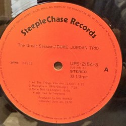 画像4: デューク・ジョーダン ~ DUKE JORDAN / ザ・グレイト・セッション ~ THE GREAT SESSION (LP)　